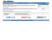 Tablet Screenshot of affiliatecenter.viatalk.com